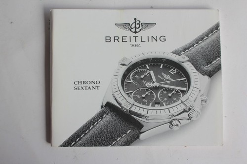 Breitling livret notice - breitling,