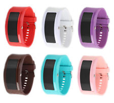 Pollmann Innovation Moderne Montre Led Silicone Conception XXL Unisexe Femme