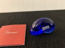 Nautile Baccarat Crystal Dark Blue Shell