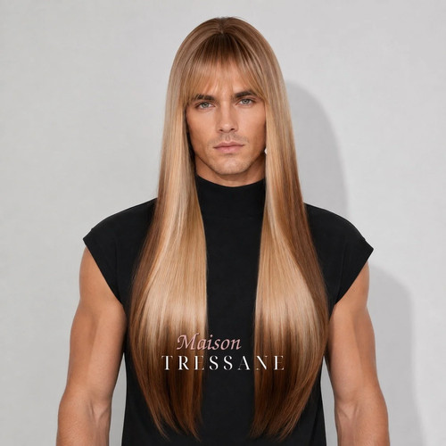 Perruque homme blond - homme, 60