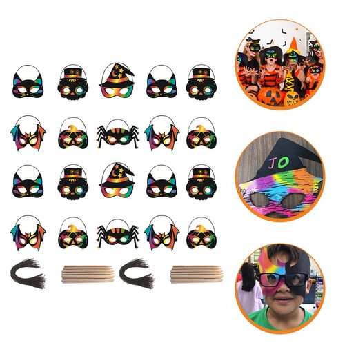 Pcs masques halloween - masques, d'halloween