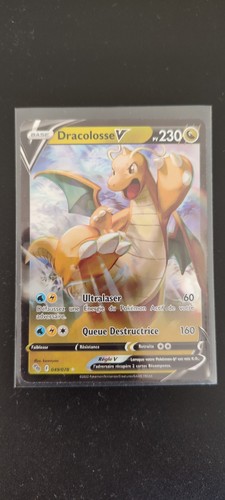 Carte pokémon dracolosse - carte, v