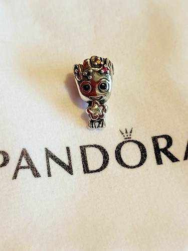 Charm pandora etoile groot - charm,
