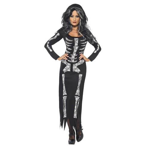 Costume robe squelette - costume,
