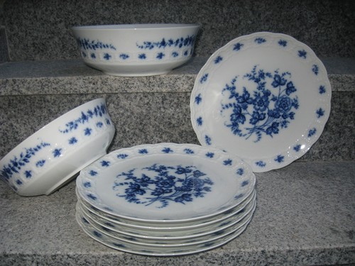 Assiettes plates 2 - 6, +