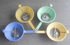 Lot de 4 Ancien Presse Purée