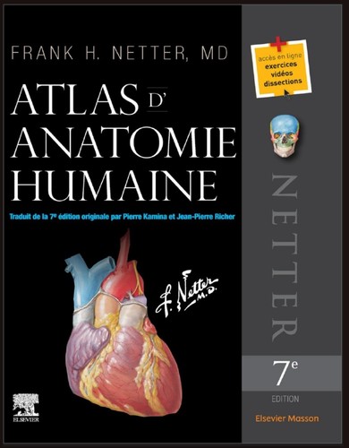 Atlas anatomie humaine - atlas, de