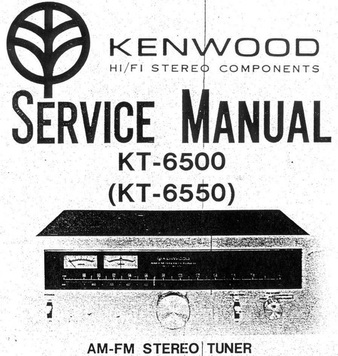 Manuel service pour kenwood - service,