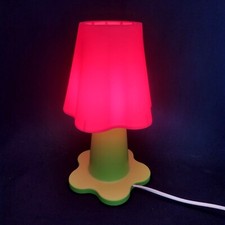 LAMPE VINTAGE FLEURS MAMMUT