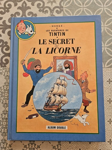 Tintin double album secret - tintin,