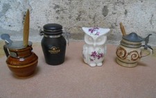 Lot de 4 Pots à Moutarde