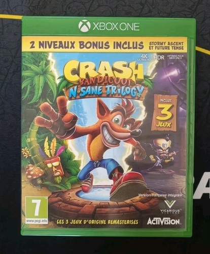 Jeu crash bandicoot - crash,