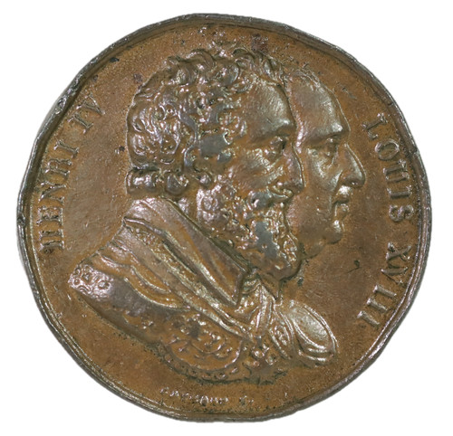 Jeton henri louis xviii - louis,