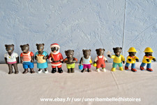 Lot de 10 Figurines Petit ours