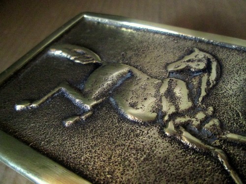 Boite bijoux bronze cheval - boite,