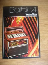 flyer de juke box Wurlitzer: BALTIC 4