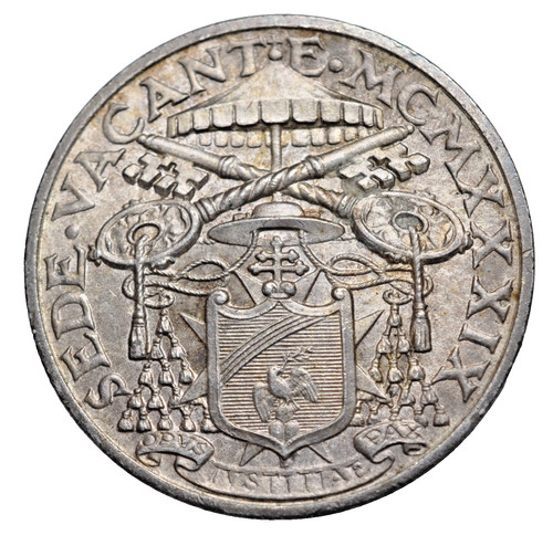 Vaticano lire sede vacante - 10,