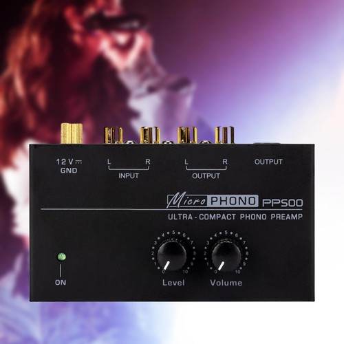 Préampli phono 12v - préampli, platine