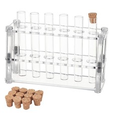 12 Pcs Eprouvettes en Verre