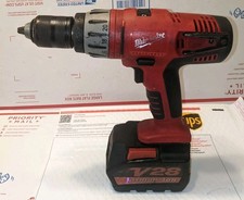 Milwaukee V28 ½" 0724-20 Keyless Heavy Duty Hammer Drill w/ Battery.