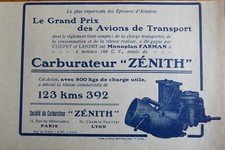 1925 PUB CARBURETOR ZENITH
