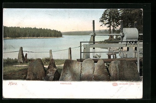 étang oder bord - au, lac