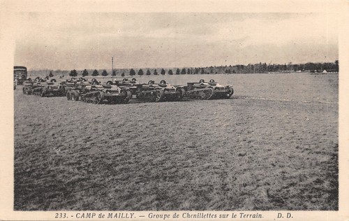Mailly camp chenillette - le, camp-chenillette