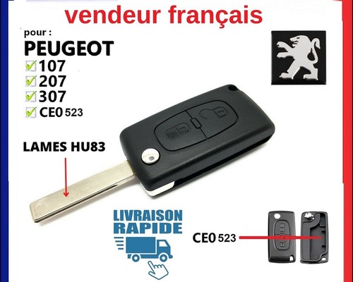Coque clé plip compatible - coque,
