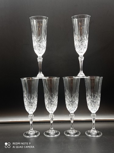 Verres flûtes champagne - 6,