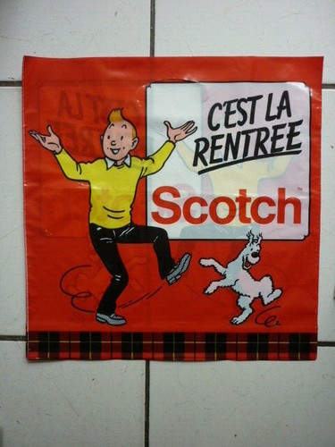 Sac plastique tintin - tintin, c