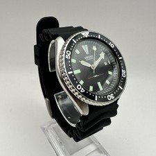 Seiko Diver 150M 7002-700A A1 Scuba Divers Date Black Dial Men'S Automatic JPN