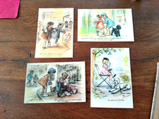 CP GERMAINE BOURET    LOT DE 4 CP RECENTES DIVERSES