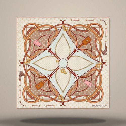 Louis vuitton foulard carré - louis,