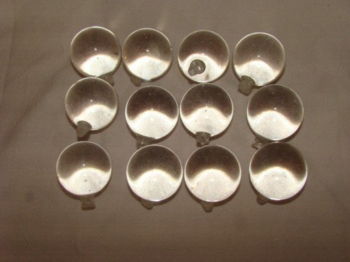Lot boules cristal lisse - 12,