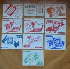 10 Buvards Potage LIEBIG