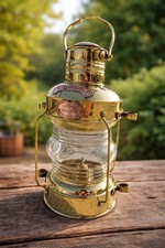 Lampe à pétrole mineure en