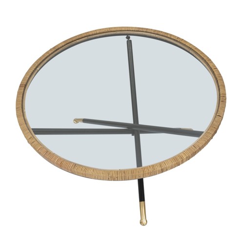 Table basse ronde barth - "st, barth"