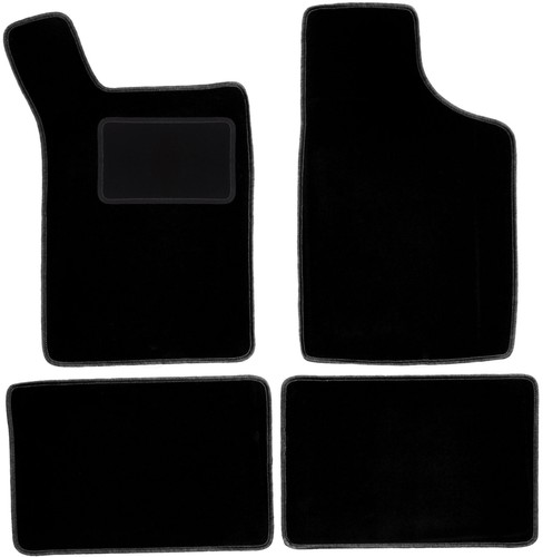 Tapis sol velours noir - tapis,