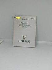 Rolex Papiers Submariner 16613