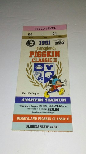 1991 disneyland pigskin - 1991,