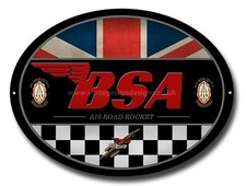 BSA A10 Route Fusée Ovale