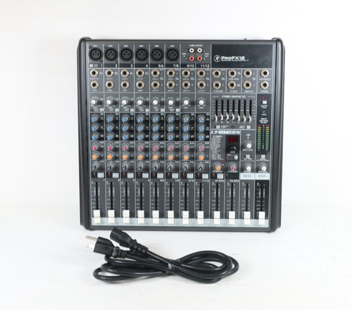 Mackie profx12v3 channel - mackie,