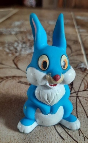 Figurine lapin bleu - figurine,