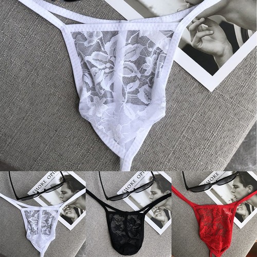 String homme tback dentelle