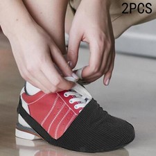 Lot de 2 protège-chaussures de bowling légers avec bande élastique