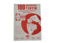 FLYER  PUB "Bubble Gum MILOU"