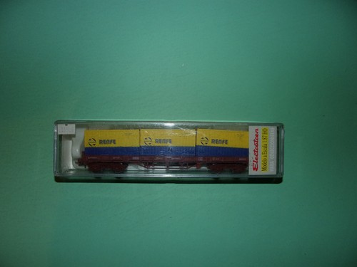 Electrotren wagon plat 3 - plat, +