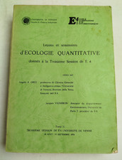 Lecon et Seminaire d'ECOLOGIE