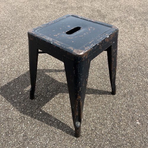 Ancien tabouret tolix - tolix, armée