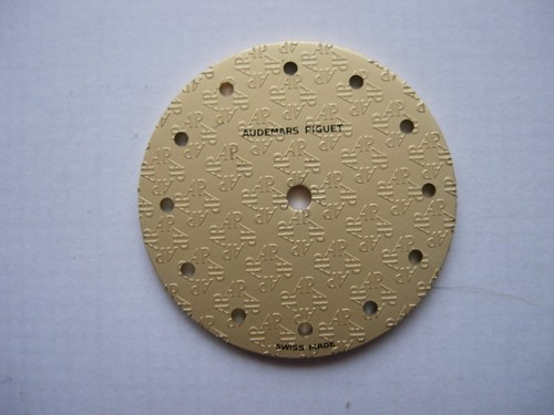 Ebauche cadran doré - , montre